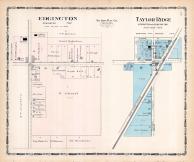 Edgington, Taylor Ridge, Rock Island County 1905 Microfilm and Orig Mix